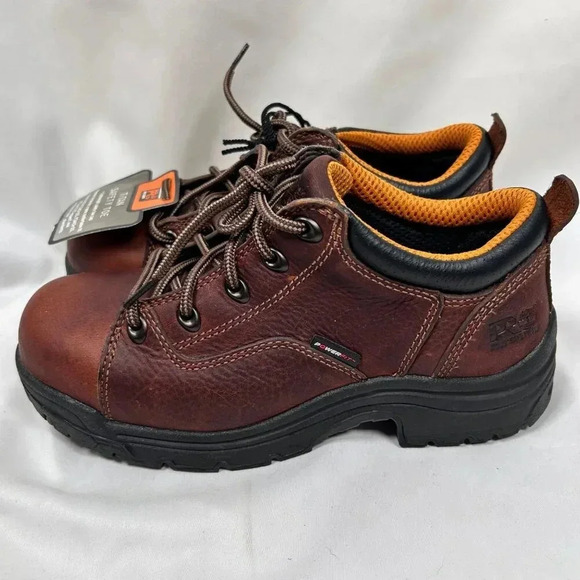 Timberland Pro Series Titan Safety Toe Size 7.5 Woman Nonslip Work Shoe - Picture 1 of 13